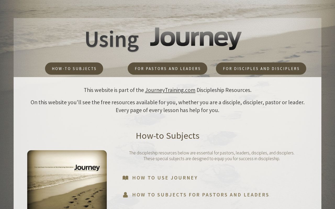 Using Journey